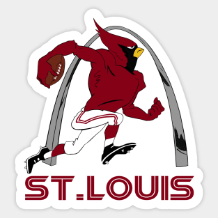 Big Red Throw Back Sticker